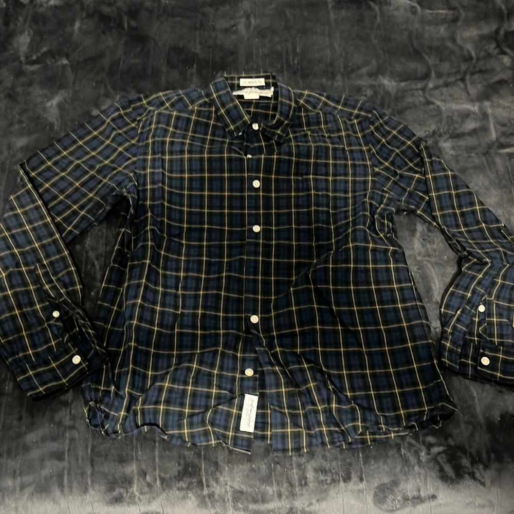 Vintage Green Flannel